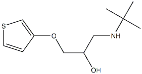 1-(tert-Butylamino)-3-(3-thienyloxy)-2-propanol