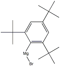 2,4,6-Tri-tert-butylphenylmagnesium bromide Structure