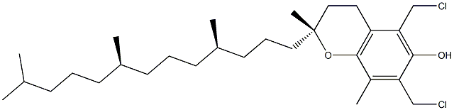  (2R)-5,7-Bis(chloromethyl)-2,8-dimethyl-2-[(4R,8R)-4,8,12-trimethyltridecyl]chroman-6-ol