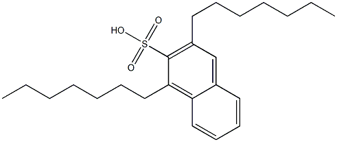 1,3-Diheptyl-2-naphthalenesulfonic acid