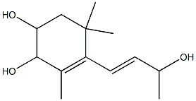 (3E)-4-(3,4-Dihydroxy-2,6,6-trimethyl-1-cyclohexen-1-yl)-3-buten-2-ol|