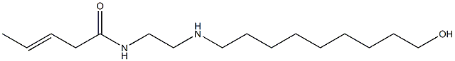 N-[2-[(9-Hydroxynonyl)amino]ethyl]-3-pentenamide|