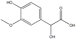 3-Methoxy-4-hydroxy-D-mandelic acid Structure