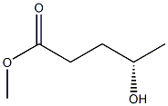 (4S)-4-Hydroxypentanoic acid methyl ester 结构式
