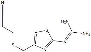  2-[4-(2-Cyanoethylthiomethyl)thiazol-2-yl]guanidine