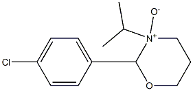 2-(4-Chlorophenyl)-3-isopropyl-tetrahydro-2H-1,3-oxazine 3-oxide|