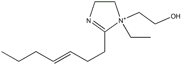 1-Ethyl-2-(3-heptenyl)-1-(2-hydroxyethyl)-2-imidazoline-1-ium