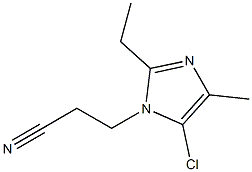 1-(2-Cyanoethyl)-5-chloro-2-ethyl-4-methyl-1H-imidazole