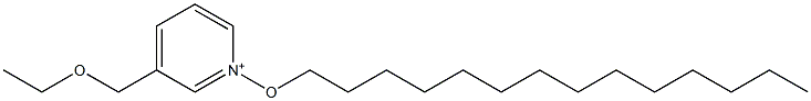 3-(Ethoxymethyl)-1-(tetradecyloxy)pyridinium Structure