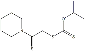 Dithiocarbonic acid O-isopropyl S-[2-piperidino-2-thioxoethyl] ester|