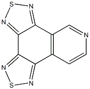 Bis[1,2,5]thiadiazolo[3,4-f:3',4'-h]isoquinoline Struktur