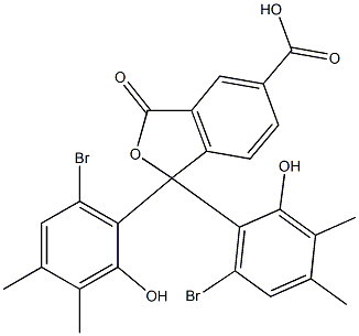 1,1-Bis(6-bromo-2-hydroxy-3,4-dimethylphenyl)-1,3-dihydro-3-oxoisobenzofuran-5-carboxylic acid