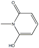 1-Methyl-6-hydroxypyridine-2(1H)-one,,结构式