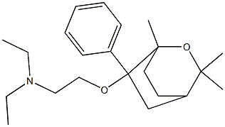  1,3,3-Trimethyl-6-phenyl-6-[2-(diethylamino)ethoxy]-2-oxabicyclo[2.2.2]octane