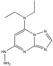 5-Hydrazino-7-diethylamino[1,2,4]triazolo[1,5-a]pyrimidine|