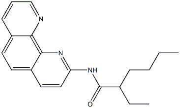 2-(2-Ethylhexanoylamino)-1,10-phenanthroline Structure