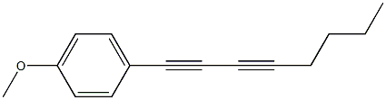 8-(4-Methoxyphenyl)-5,7-octadiyne Structure