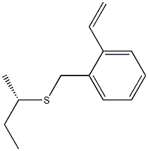 [S,(+)]-sec-Butyl o-vinylbenzyl sulfide|