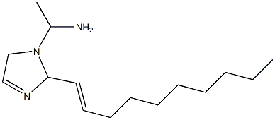 1-(1-Aminoethyl)-2-(1-decenyl)-3-imidazoline 结构式