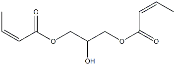 Bisisocrotonic acid 2-hydroxy-1,3-propanediyl ester