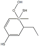 (3-Ethyl-2-methyl-2,5-dihydrothiophen)-2-yl hydroperoxide Structure