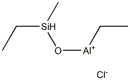 エチル(エチルメチルシリルオキシ)アルミニウムクロリド 化学構造式
