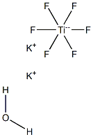 Potassium hexafluorotitanate(IV) hydrate,,结构式