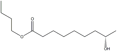 [S,(+)]-8-Hydroxynonanoic acid butyl ester Structure