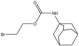 (Adamantan-1-yl)carbamic acid 2-bromoethyl ester Structure