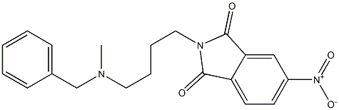 N-[4-(Methylbenzylamino)butyl]-4-nitrophthalimide Structure