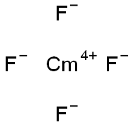 Curium(IV) tetrafluoride 结构式