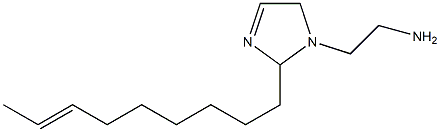1-(2-Aminoethyl)-2-(7-nonenyl)-3-imidazoline,,结构式
