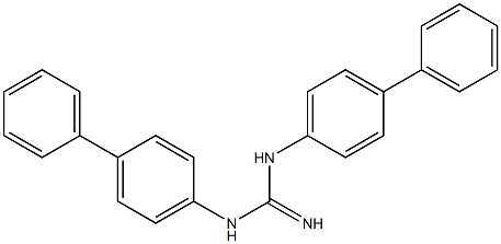 N,N'-Bis(1,1'-biphenyl-4-yl)guanidine Structure