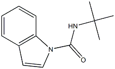 1-(tert-Butylcarbamoyl)-1H-indole 结构式