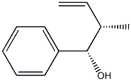 (1S,2S)-2-Methyl-1-phenyl-3-buten-1-ol,,结构式