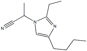 4-Butyl-1-(1-cyanoethyl)-2-ethyl-1H-imidazole|