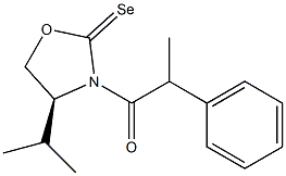 (4S)-4-Isopropyl-3-(2-phenylpropanoyl)oxazolidine-2-selenone