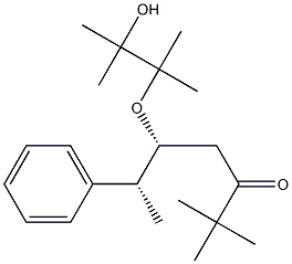  (5R,6R)-5-(2-Hydroxy-1,1,2-trimethylpropyloxy)-2,2-dimethyl-6-phenyl-3-heptanone