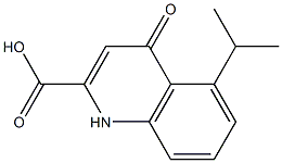 5-Isopropyl-1,4-dihydro-4-oxoquinoline-2-carboxylic acid
