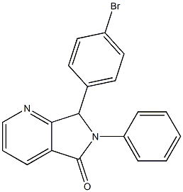 6,7-Dihydro-6-phenyl-7-(4-bromophenyl)-5H-pyrrolo[3,4-b]pyridin-5-one