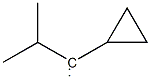 Cyclopropylisopropylcarbene Structure