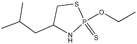 2-Ethoxy-4-(2-methylpropyl)-1,3,2-thiazaphospholidine 2-sulfide Structure