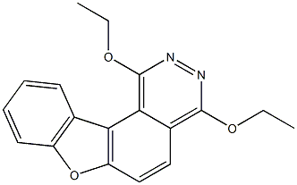  1,4-Diethoxy-2,3-diaza-7-oxa-7H-benzo[c]fluorene