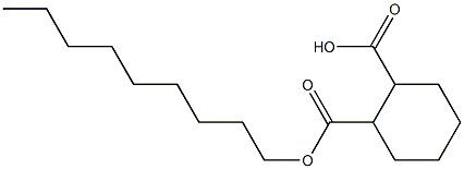 Cyclohexane-1,2-dicarboxylic acid hydrogen 1-nonyl ester