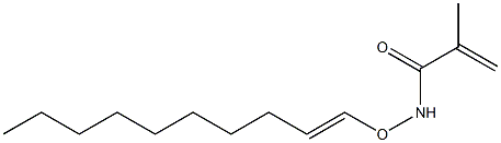 N-(1-Decenyloxy)methacrylamide Structure