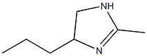 2-メチル-4-プロピル-2-イミダゾリン 化学構造式