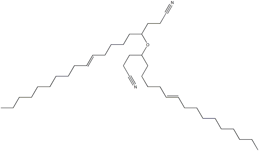 2-Cyanoethyl(6-hexadecenyl) ether,,结构式