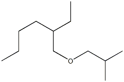 2-Ethyl-1-isobutoxyhexane Struktur