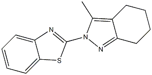  2-(Benzothiazol-2-yl)-4,5,6,7-tetrahydro-3-methyl-2H-indazole