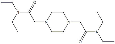 1,4-Bis[(diethylamino)carbonylmethyl]piperazine